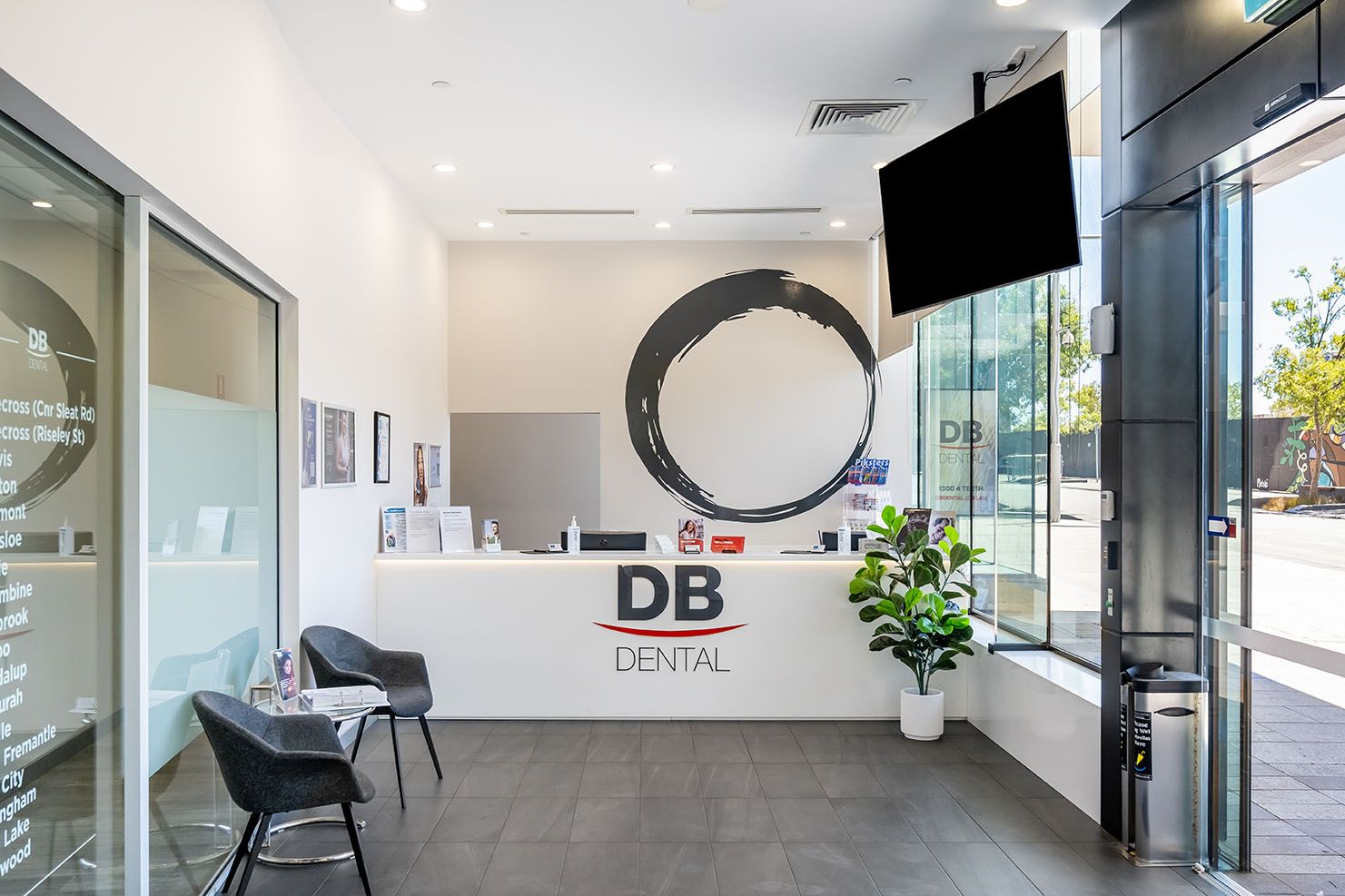 DB Perth City reception area 